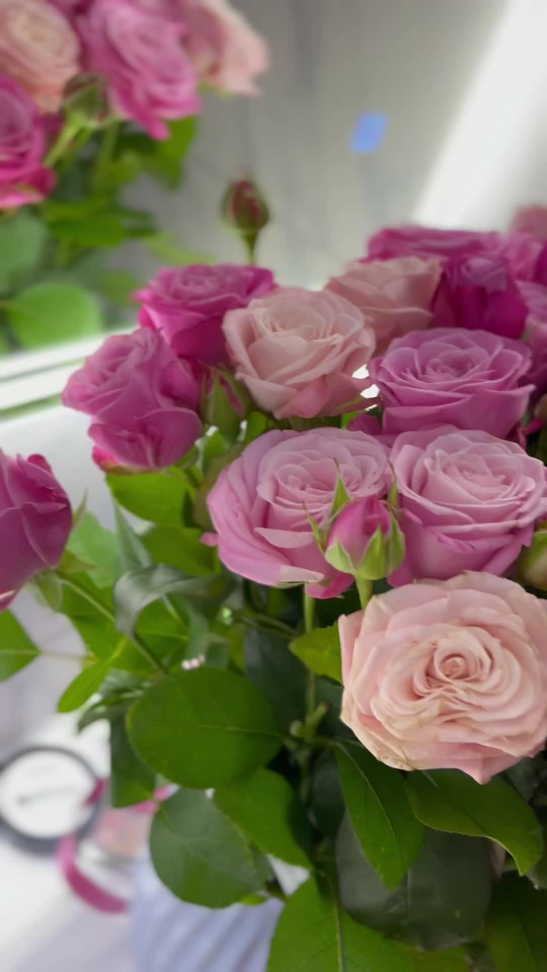 MosaicHiddenGranite workshop space where corporate flower arrangements are designed and prepared for business delivery